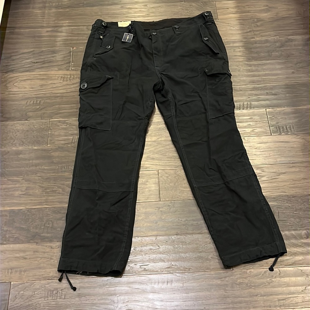 Polo Ralph Lauren Combat Military Rip Stop Cargo Pants Mens 44Bx32 big and tall